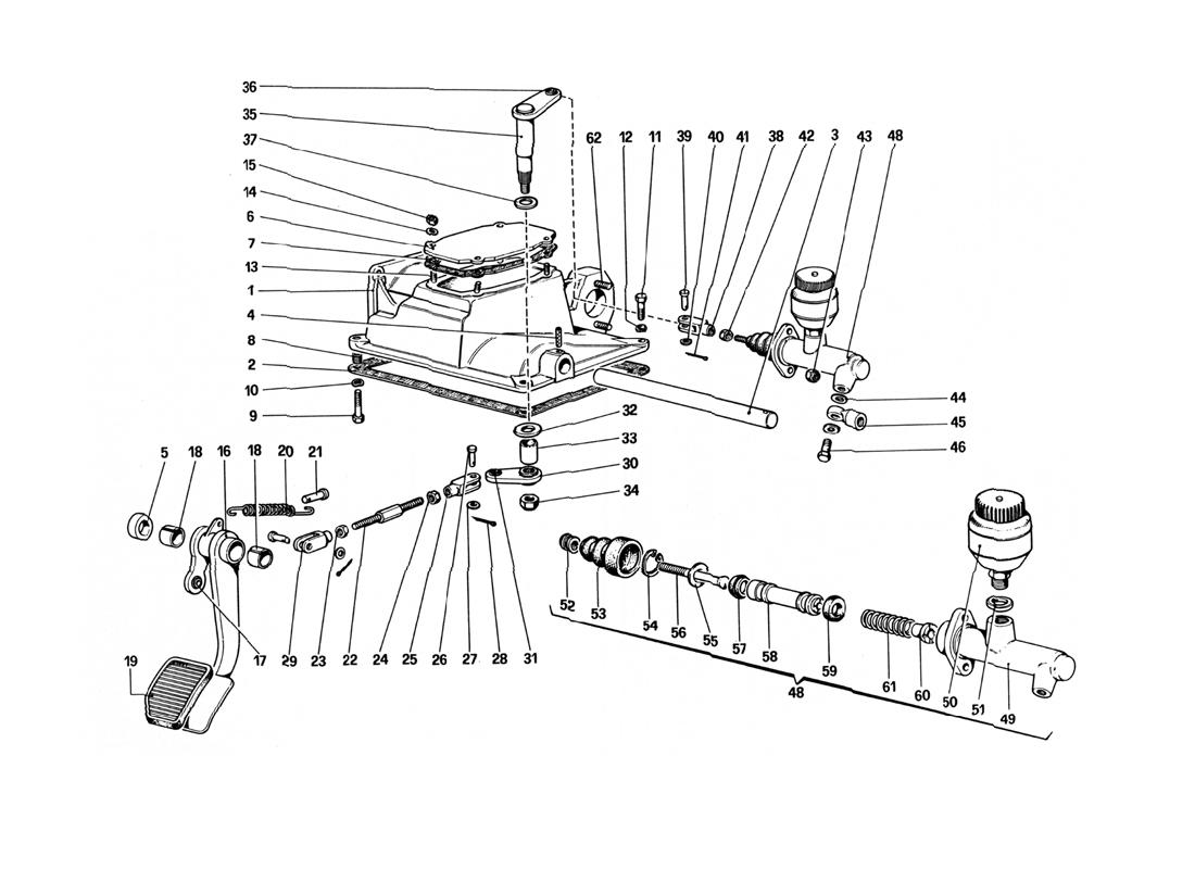 CLUTCH RELEASE CONTROLL (FOR RHD VERSION)